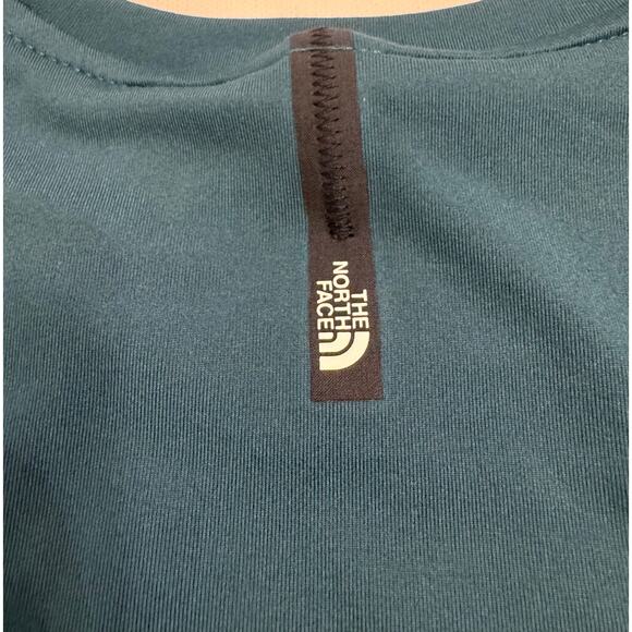 The North Face Women's Forest Green Boxy Short Sleeve T-Shirt Sz M Soft - Picture 5 of 5